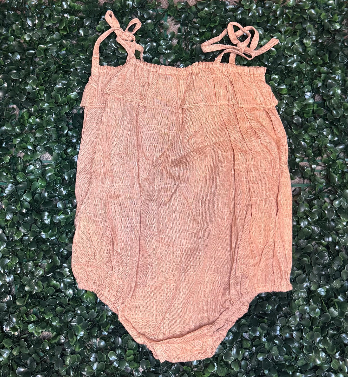 Pink Linen strap bubble