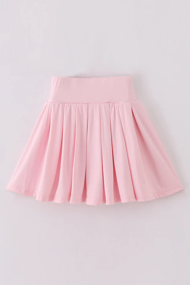 Pink Pleats active skorts