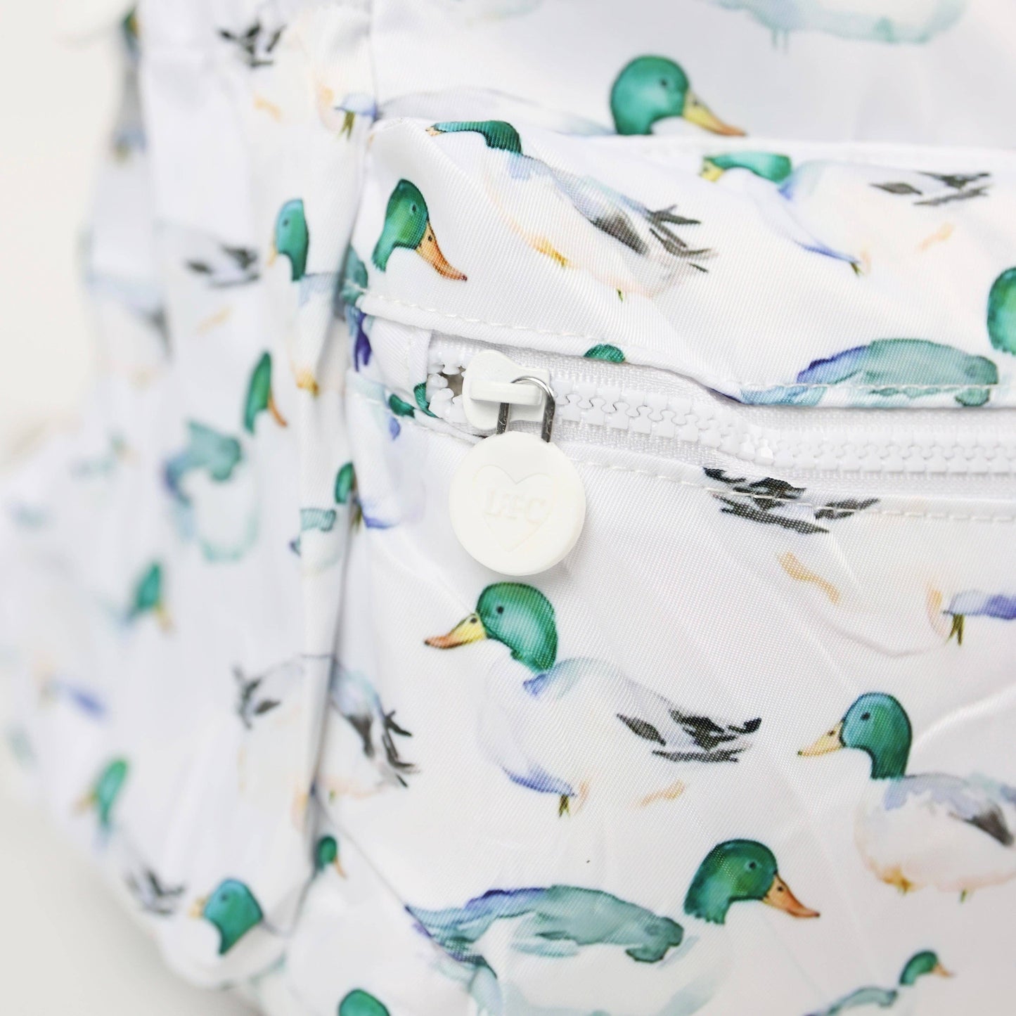 Nylon Backpack (Full Size): Ducks