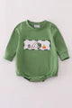 Green fishing embroidery bubble