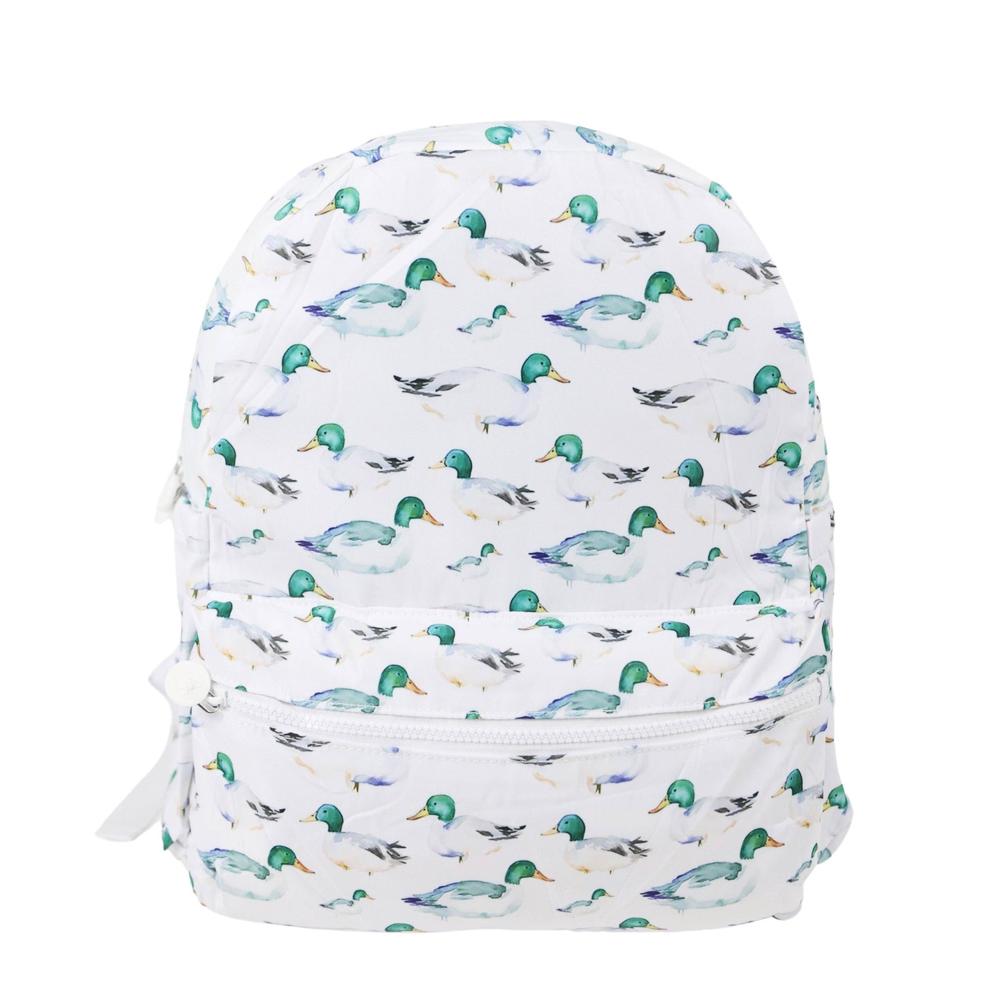 Nylon Backpack (Full Size): Floral