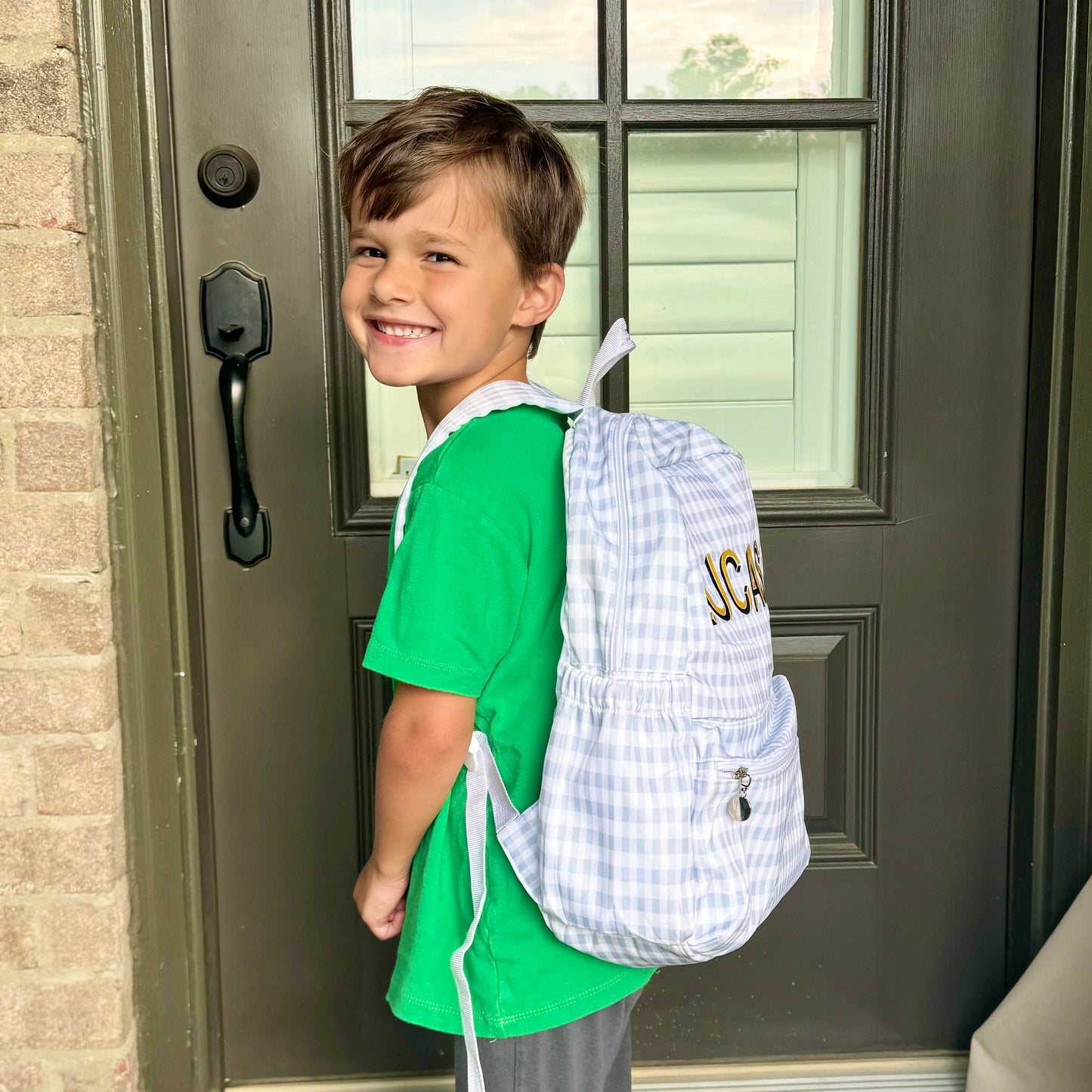 Nylon Backpack (Full Size): Ducks