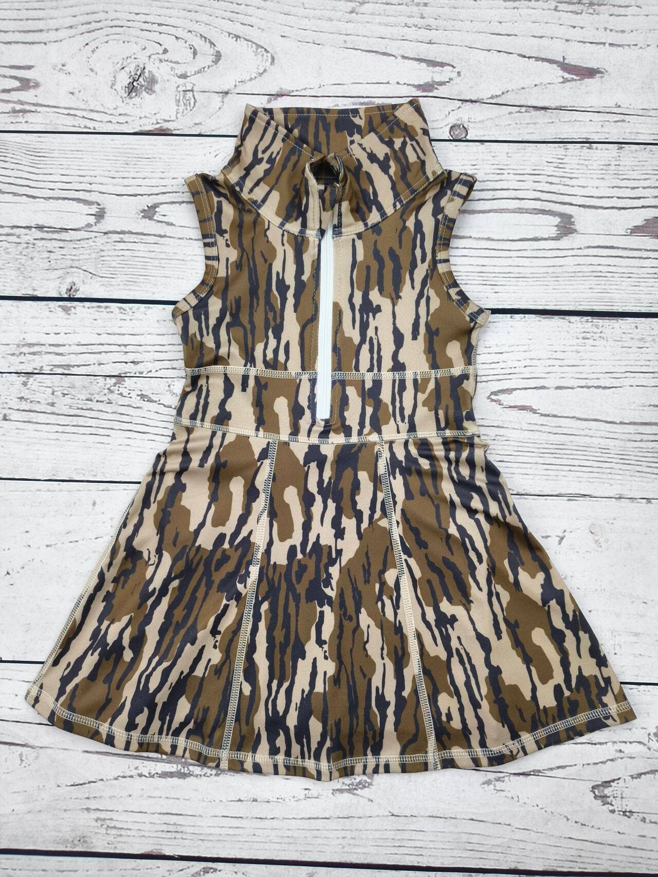 Girls Camouflage Printed Activewear: 12-18M