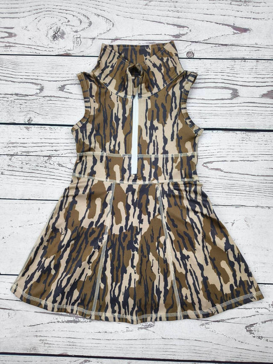 Girls Camouflage Printed Activewear: 12-18M