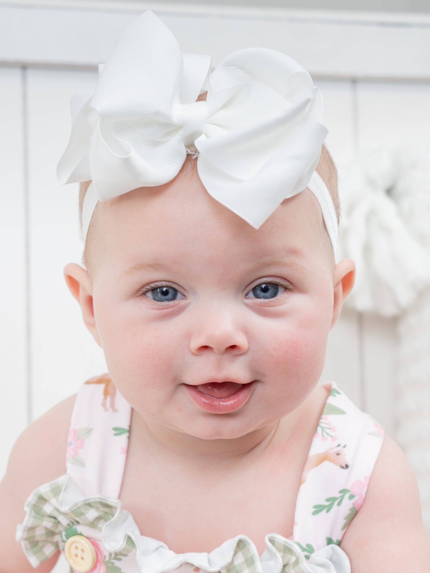 5 Inch Double Layer Bow With Headband Black
